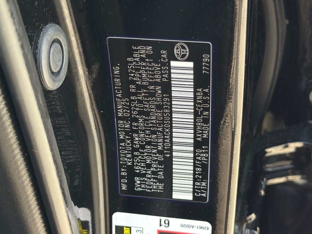 2025 Toyota Camry LE