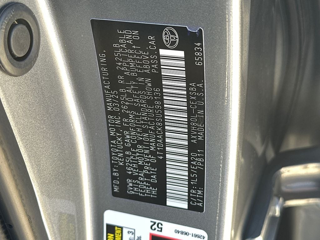 2025 Toyota Camry SE