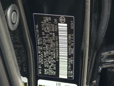2026 Toyota Camry LE