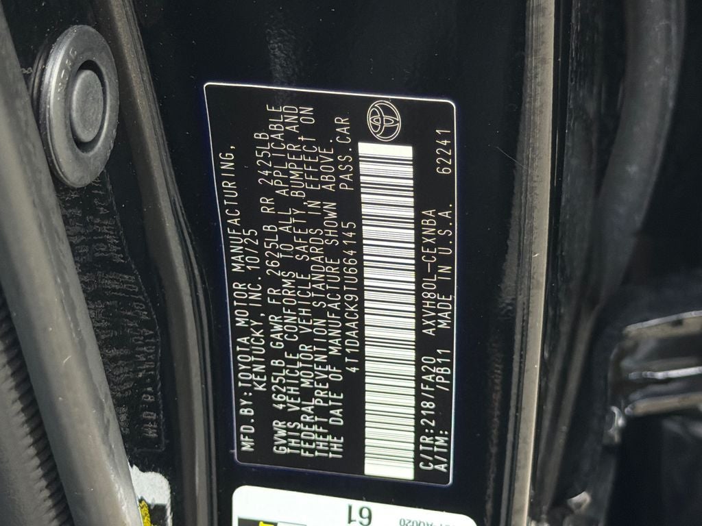 2026 Toyota Camry LE