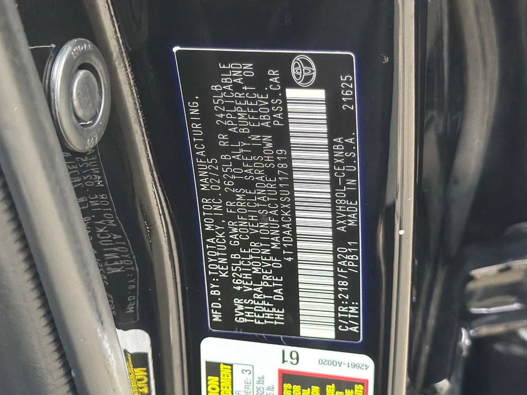2025 Toyota Camry LE
