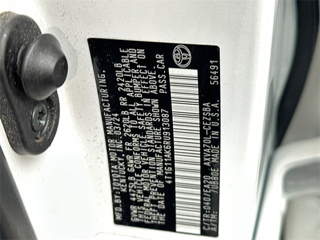 2024 Toyota Camry SE