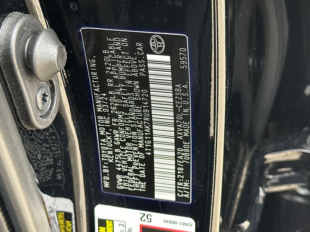 2024 Toyota Camry SE