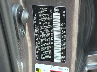 2024 Toyota Camry SE