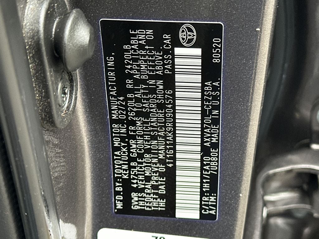2024 Toyota Camry SE