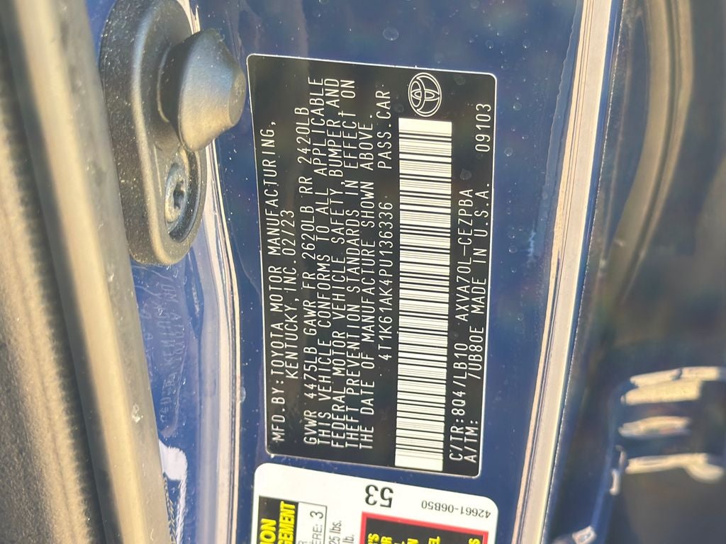 2023 Toyota Camry XSE