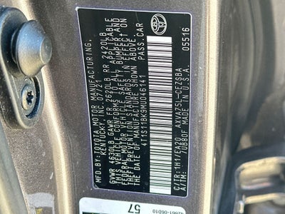 2021 Toyota Camry SE