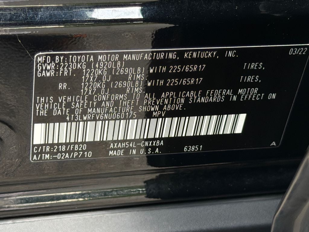 2022 Toyota RAV4 Hybrid LE