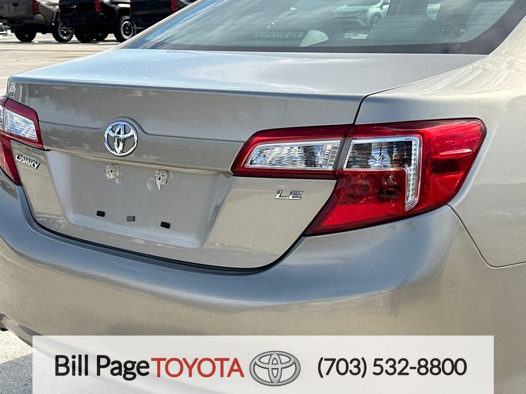 2014 Toyota Camry LE 2014.5