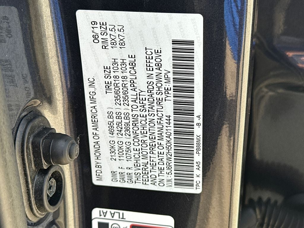 2019 Honda CR-V EX