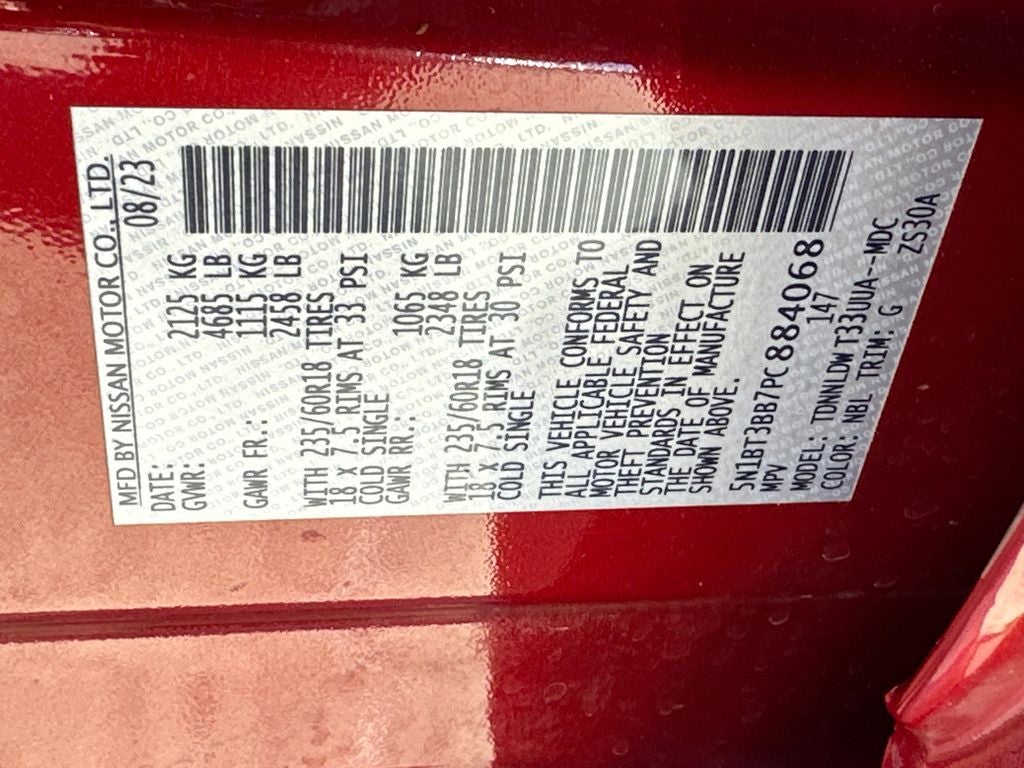 2023 Nissan Rogue SV