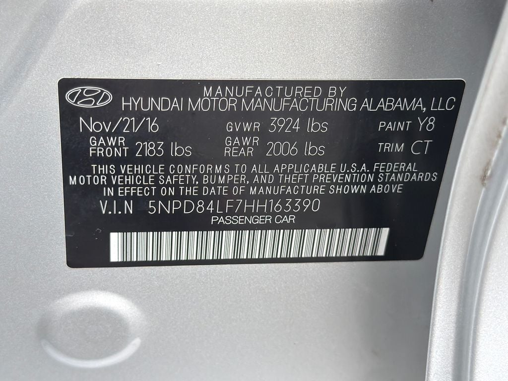 2017 Hyundai Elantra Value Edition
