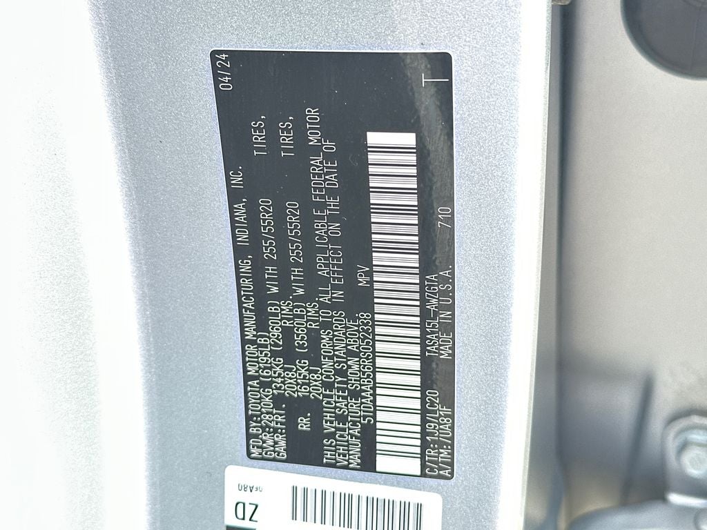 2024 Toyota Grand Highlander Limited