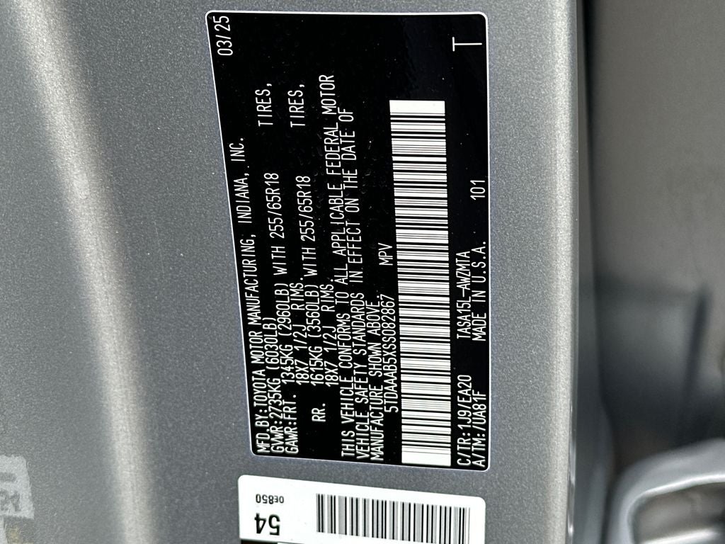 2025 Toyota Grand Highlander XLE
