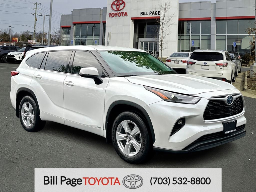 2022 Toyota Highlander Hybrid LE