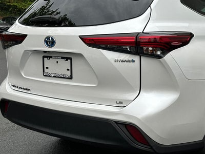 2022 Toyota Highlander Hybrid LE