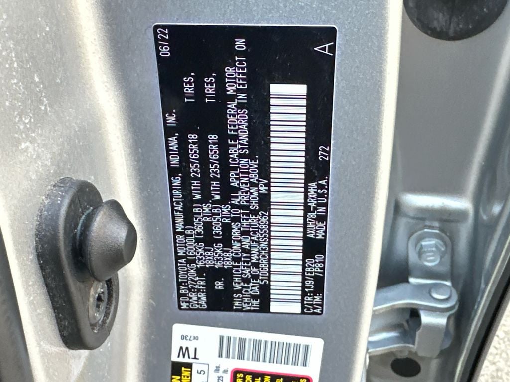 2022 Toyota Highlander Hybrid XLE