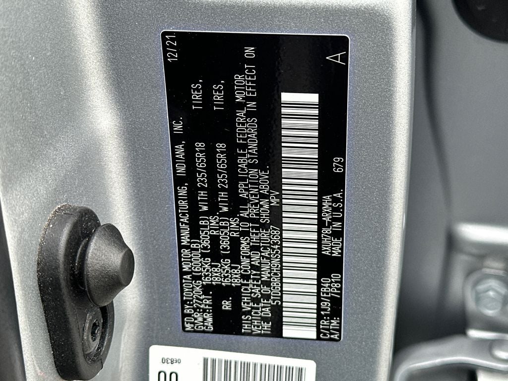 2022 Toyota Highlander Hybrid XLE