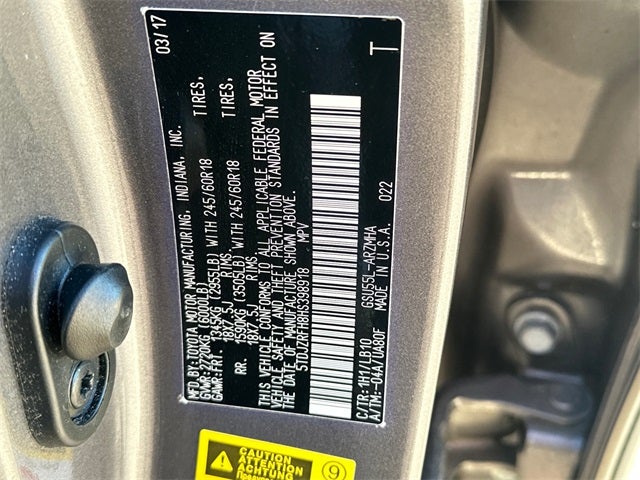 2017 Toyota Highlander XLE