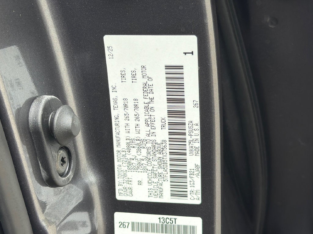 2026 Toyota Tundra SR5