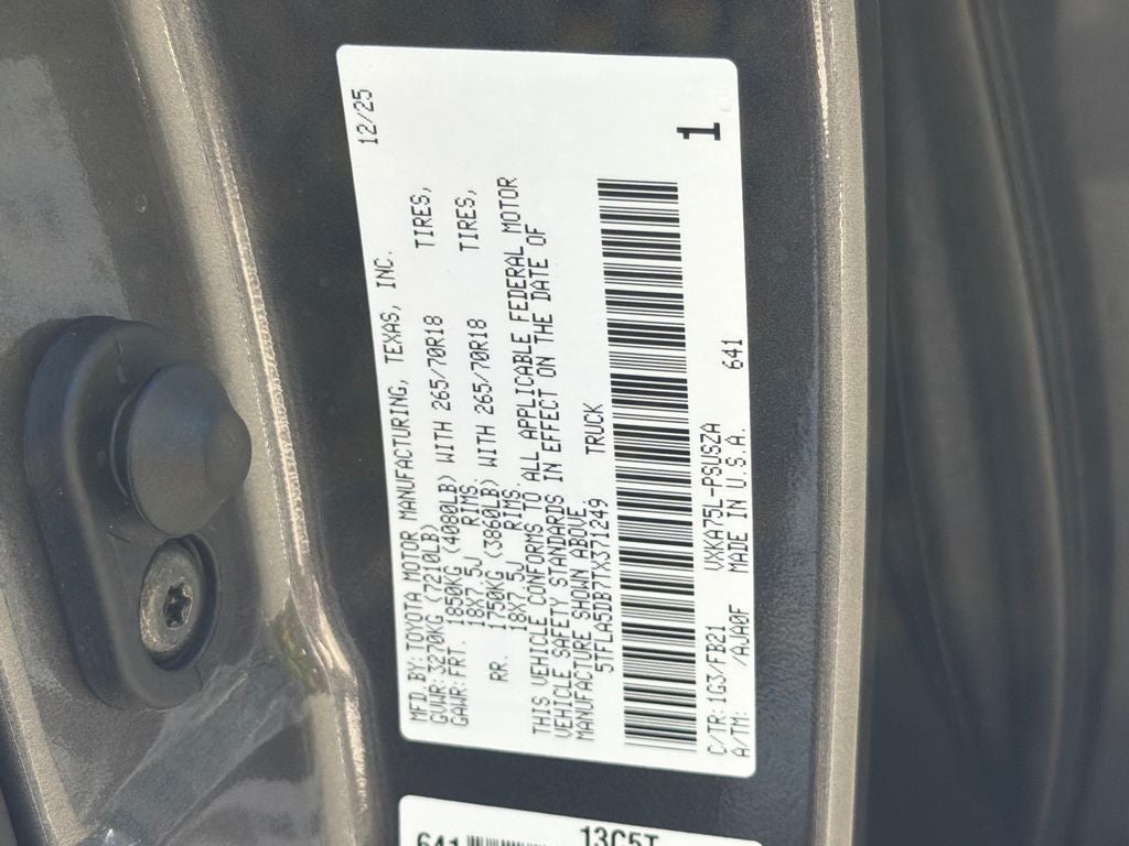 2026 Toyota Tundra SR5