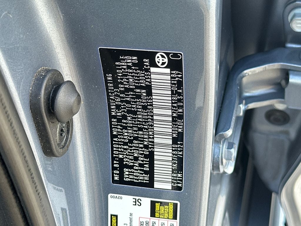 2023 Toyota Corolla LE