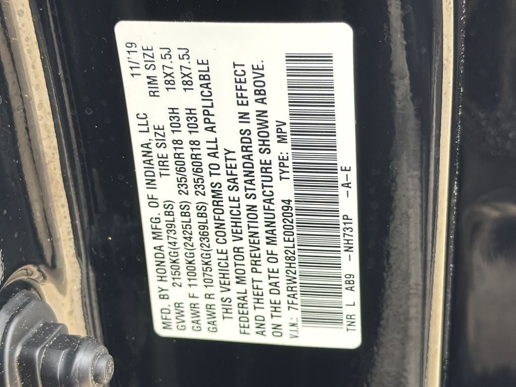 2020 Honda CR-V EX-L