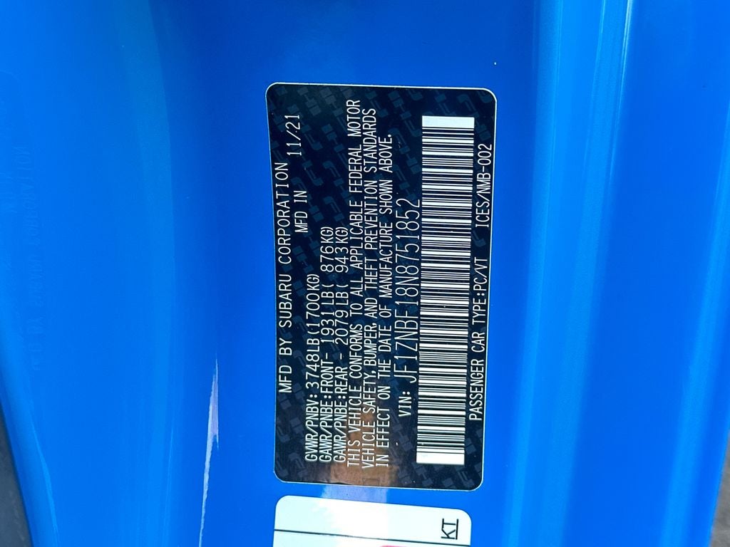 2022 Toyota GR86 Premium