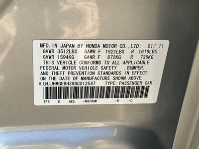 2011 Honda Fit Base