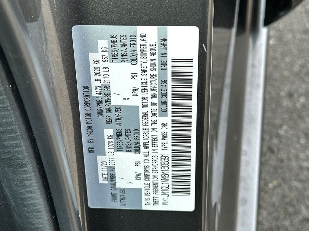 2021 Mazda Mazda6 Touring