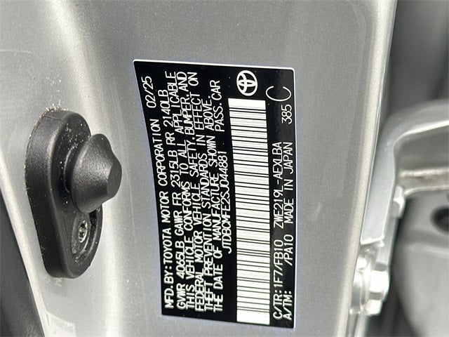 2025 Toyota Corolla Hybrid LE