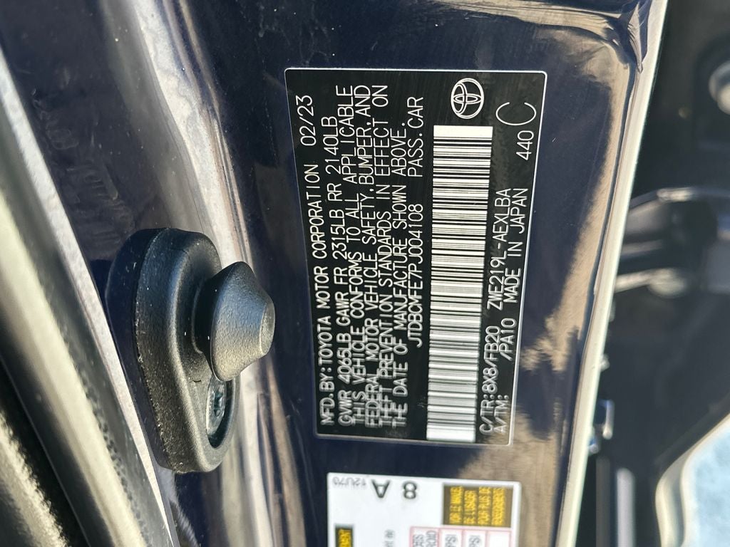 2023 Toyota Corolla Hybrid LE