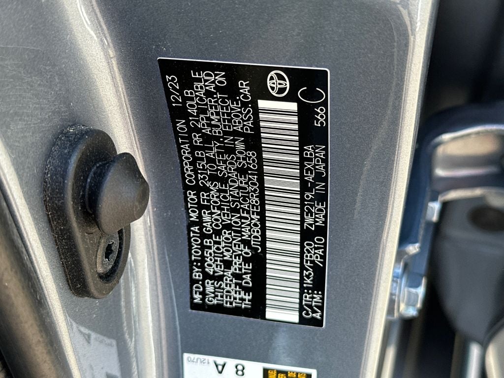 2024 Toyota Corolla Hybrid LE