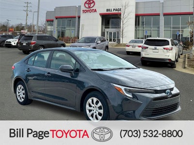 2025 Toyota Corolla Hybrid LE
