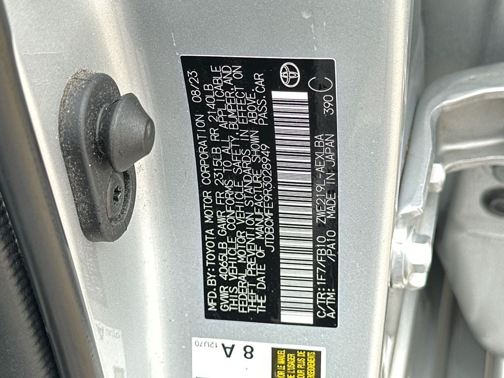 2024 Toyota Corolla Hybrid LE