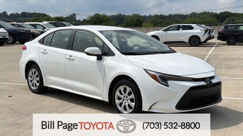 2024 Toyota Corolla Hybrid LE