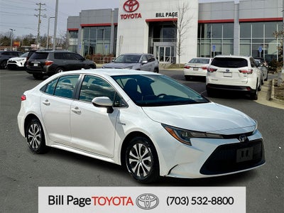 2021 Toyota Corolla Hybrid LE