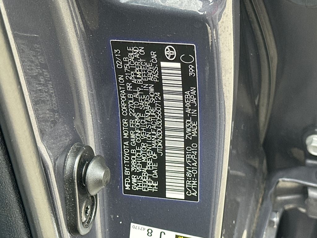 2013 Toyota Prius Three