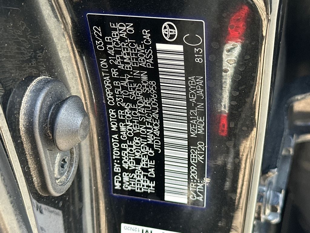 2022 Toyota Corolla XSE