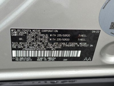 2023 Toyota bZ4X Limited