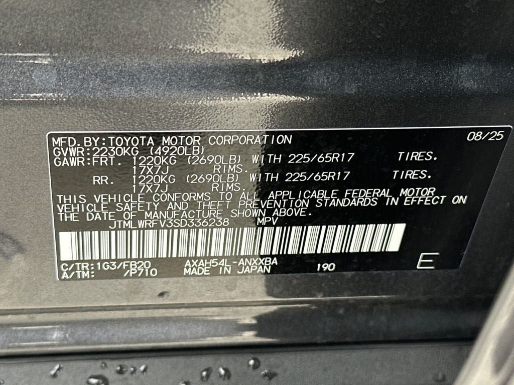 2025 Toyota RAV4 Hybrid LE