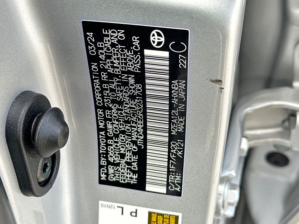 2024 Toyota Corolla Hatchback SE