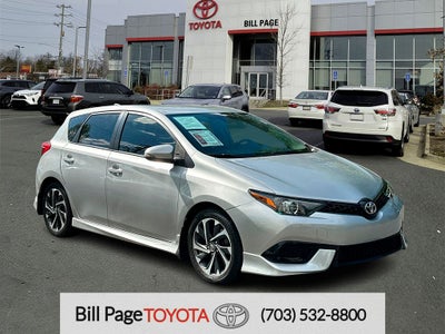 2018 Toyota Corolla iM Base